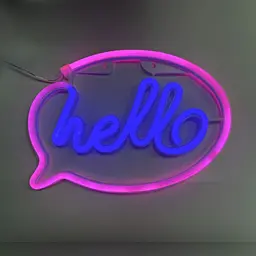 Декоративний LED світильник NEON HELLO LED FM-NL41 Zuma Line - мініатюра 2