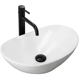 Умивальник Rea Royal Mini white накладний білий REA-U6507, Білий