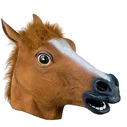 Маска GeekLand Коричнева Голова Коня Brown Horse Head КМ 64.102