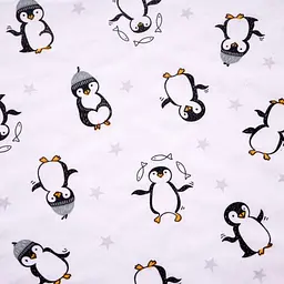 Простирадло MirSon Ranforce Elite Sweet Penguin 220x240 см (2200012577639) - мініатюра 7