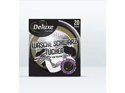 Серветки для відновлення чорного кольору Deluxe Schwarz 20 шт