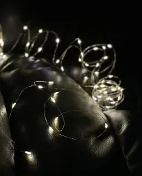 Гірлянда-струна Chomik 60 LED теплий білий 6.2 м - мініатюра 7