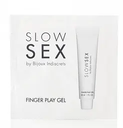 Гель Slow Sex Finger Play - на водній основі для петтингу та мастурбації, 2 мл