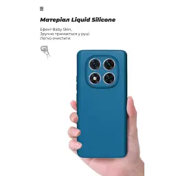 Чохол до мобільного телефона Armorstandart ICON Xiaomi Redmi Note 14 Pro 5G / Poco X7 Camera cover Dark Blue (ARM79828) - мініатюра 7