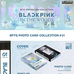 Картки ліцензійні Yg Entertainment The Game Photocard Collection Blackpink Колекція фотокарт Блекпінк YE 01 - мініатюра 2