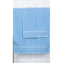 Набір банних рушників №5002 SoftNess Cornflower, 2 шт. (2200003182941) - мініатюра 2