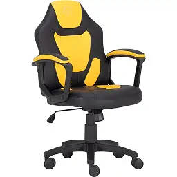 Геймерське дитяче крісло GT Racer чорне з жовтим (X-1414 Black/Yellow)