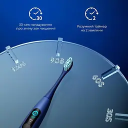 Електрична зубна щітка Oclean X Pro Navy Blue Sonic Toothbrush - мініатюра 3