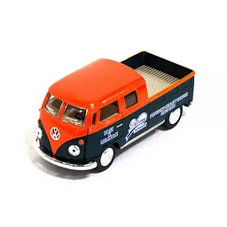 Дитяча колекційна машинка KT5396W інерційна Orange