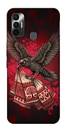 TPU чохол Demsky Raven для TECNO Spark 7