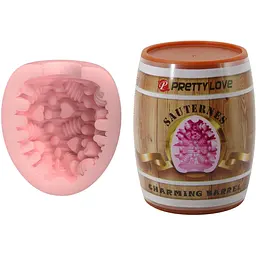 Мастурбатор яйце Pretty Love Bourbon Charming Barrel рожевий