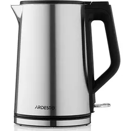 Електрочайник Ardesto Steel Collection 1.5 л подвійні стінки сріблястий kuh0015403