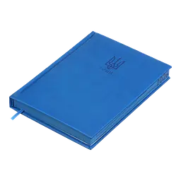 Щоденник датований Buromax Heraldry 2026 A5 штучна шкіра/поролон світло-синій (BM.21128-02) - мініатюра 3