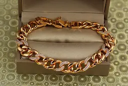 Браслет Xuping Jewelry Братерство 17 см золотистий