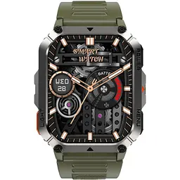 Розумний годинник Blackview W70 Pro Зелений з вбудованим ліхтариком - мініатюра 3