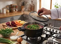 Каструля з кришкою Kohen Space 20 см 2.5 л (KN91688) - мініатюра 6