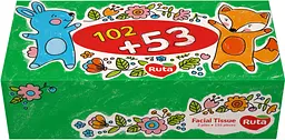 Серветки косметичні Ruta Kids, двошарові, 155 шт. - мініатюра 4