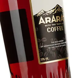 Міцний алкогольний напій Арарат Coffee 30% 0.7 л у подарунковому пакуванні - мініатюра 4