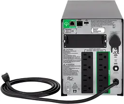 APC Джерело безперебійного живлення Smart-UPS 1500VA/1000W, LCD, USB, SmartConnect, 8xC13 - мініатюра 4