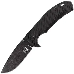 Ніж Skif Sturdy II Чорний Stonewash чорний 420SEB