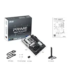 Материнcька плата PRIME B860-PLUS WIFI s1851 B860 4xDDR5 M.2 DP HDMI Wi-Fi BT ATX Asus teh0019115 - мініатюра 3