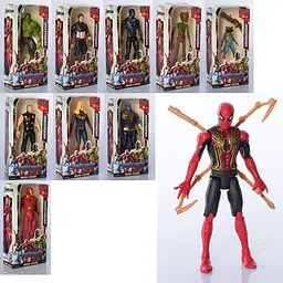 Ігрова фігурка Avengers (Месники), супергерой, світлові ефекти, 8833 (В асортименті) - мініатюра 8