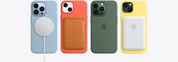 Чохол Silicone Case з MagSafe для Apple iPhone 13 (6.1) (Lemon Zest) ААА [69876] - мініатюра 9