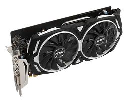 Відеокарта GeForce GTX 1060 6GB MSI Armor (GTX 1060 ARMOR 6G) Б/В - мініатюра 2