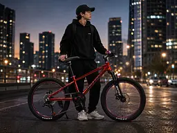 Велосипед MOTKE Rambo R22 / Велосипед на 7 швидкостей Червоний - мініатюра 2