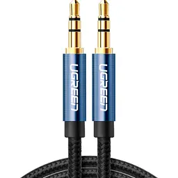 Кабель мультимедійний 3.5mm M to 3.5mm M 2.0m AV112 blue Ugreen (10687)