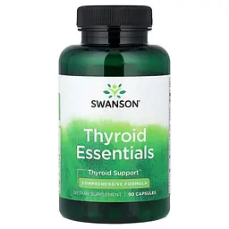 Комплекс для щитовидної залози Thyroid Essentials, 90 капсул Swanson vit0004493