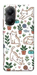 TPU чохол Demsky Cats pattern для Xiaomi Poco X7 Pro
