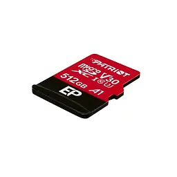 Карта пам'яті Patriot 512GB microSD class 10 UHS-I U3 (PEF512GEP31MCX) - мініатюра 2