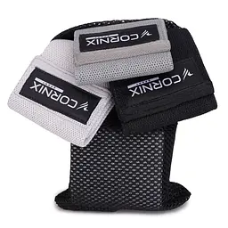 Резинки для фітнесу та спорту із тканини Cornix Hip Band набір 3 шт XR-0049 - мініатюра 5