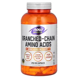 Амінокислоти з Розгалуженим Ланцюгом (ВСАА) Branched-Chain Amino Acids - 240 вег.капсул