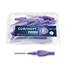 Міжзубний йоржик Curasept Proxi T21, ISO6 (2,1 мм, фіолетовий), 1 шт
