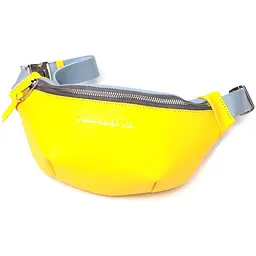 Шкіряна сумка-бананка Grande Pelle 30х13х7 см sum0021002