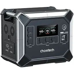 Зарядна станція Choetech BS067 2048Wh, 2400W (BS067-EU-BKSL)_OEM (BS067-EU-BKSL_OEM)