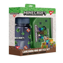 Набір контейнер і пляшка YES Minecraft Різнокольоровий 2 предмети (450144)