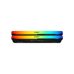 Модуль пам'яті для комп'ютера DDR4 16GB (2x8GB) 3200 MHz Beast Black Kingston Fury (ex.HyperX) (KF432C16BB2AK2/16WP) - мініатюра 2