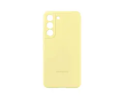 Чохол-накладка Samsung Silicone Cover для Samsung Galaxy S22 SM-S901 Butter Yellow (EF-PS901TYEGRU) - мініатюра 3