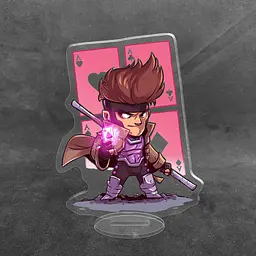 Акрилова колекційна фігурка Чібі Chibi Гамбіт 10 cм