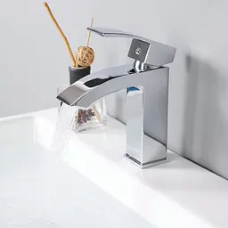 Змішувач для умивальника Qtap Swan Cascada QTSWA270CRM45564 Chrome - мініатюра 6