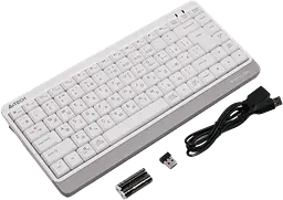 Клавіатура A4Tech FBK11 White - мініатюра 2