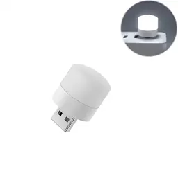 Портативна USB світлодіодна лампа-нічник із білим (6500К) світлом, працює від Power Bank, та ін. ґаджетів 5В - мініатюра 2