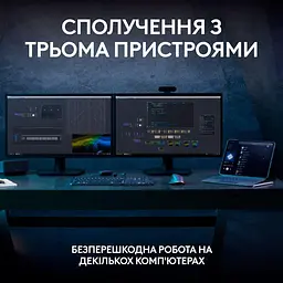 Клавіатура Logitech MX Keys S Wireless Plus Palmrest Graphite (920-011589) - мініатюра 10