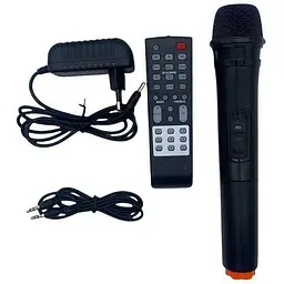 Акумуляторна акустична система XPRO QS 8601 колонка валіза 150Вт USB SD FM радіо Bluetooth мікрофон ДК (QS 8601) - мініатюра 3