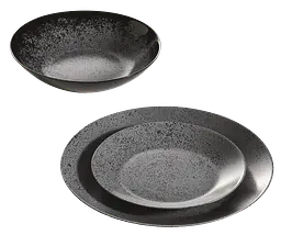 Тарілка обідня Luminarc Slate Black, 25 см (6788144) - мініатюра 7