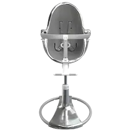 Стільчик для годування Bloom Fresco Silver/Snakeskin grey (E10535-S\E10516-SSG) - мініатюра 3