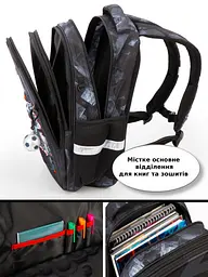 Шкільний ортопедичний рюкзак 6 в 1 для хлопчика School Standard 38х30х18 см Роблокс для молодших класів (SET 170-81) - мініатюра 6